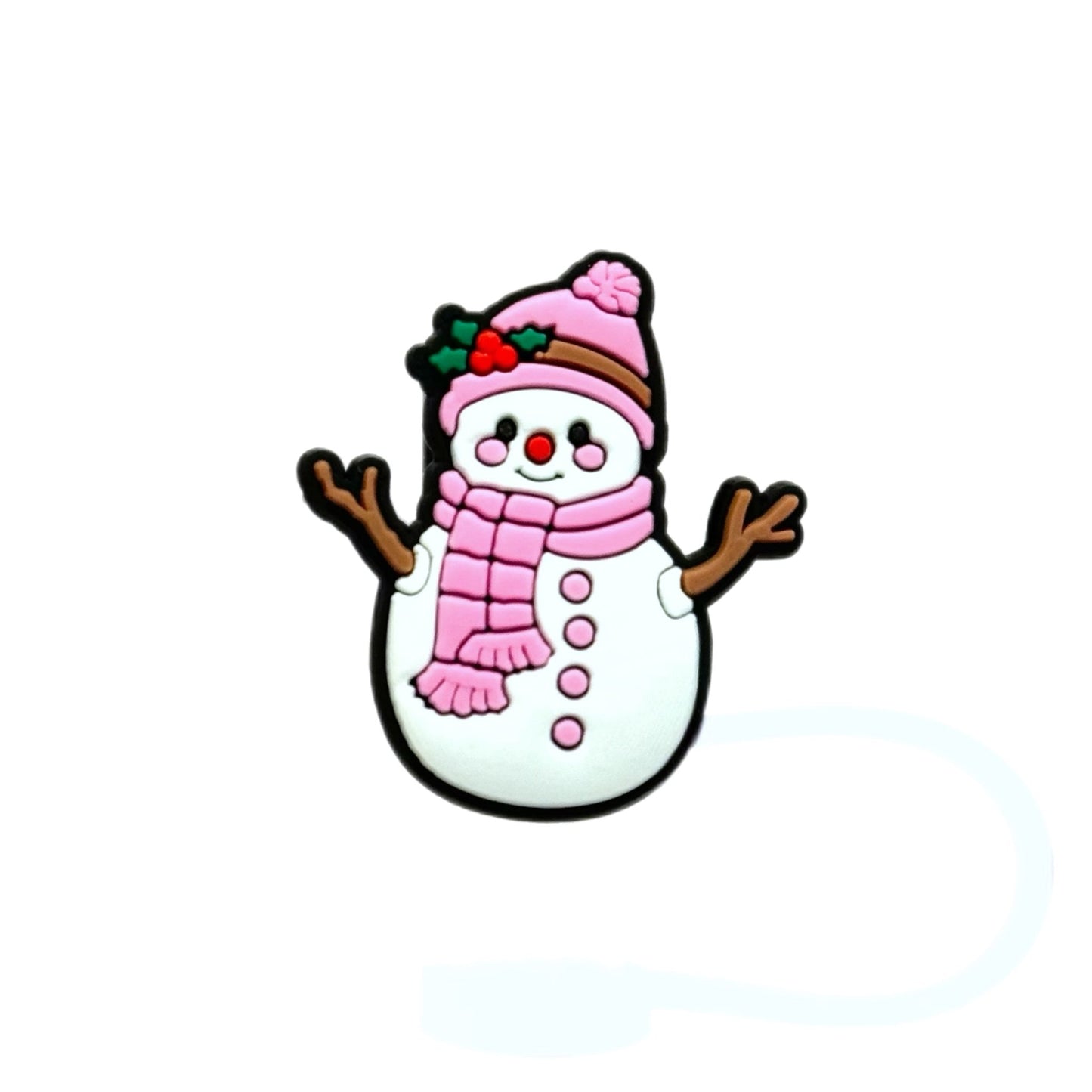 SNOWMAN Straw Toppers - The Nifty Little Finds - The Nifty Little Finds