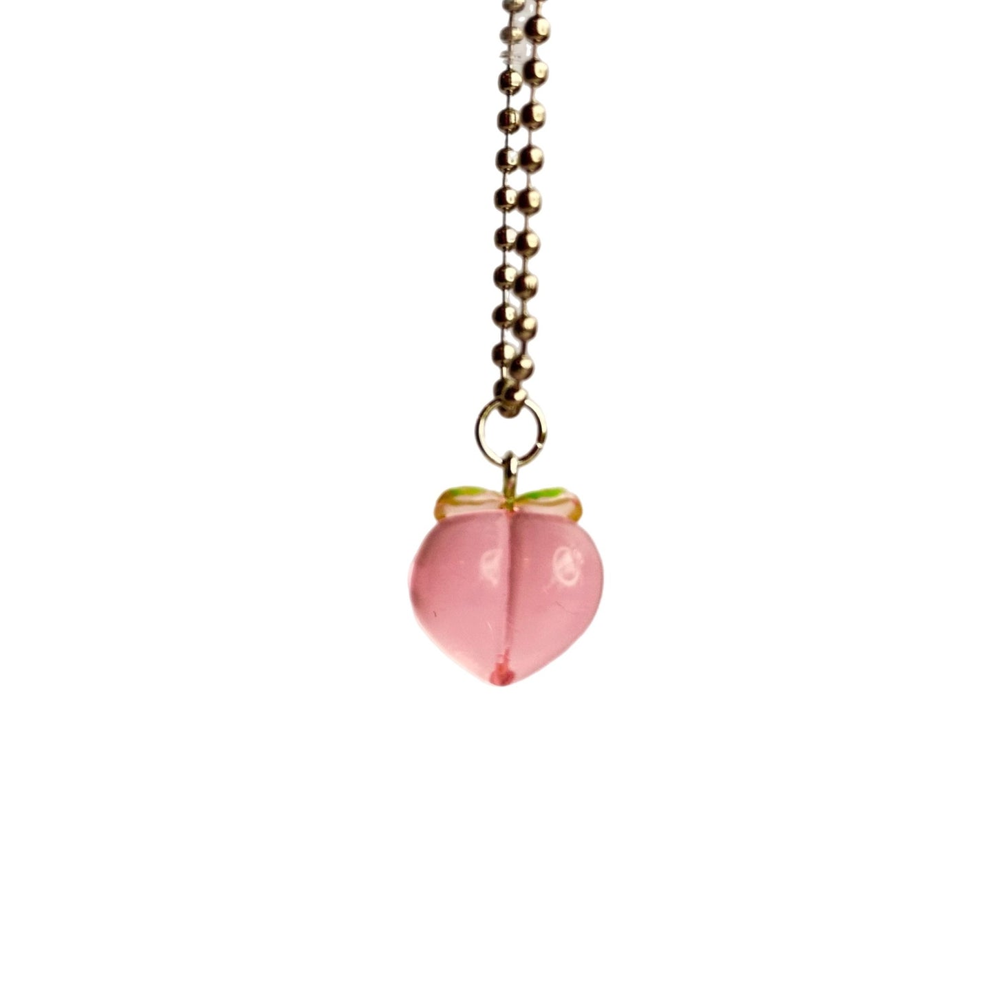 PEACH Charm - Tumbler Handle Charm - The Nifty Little Finds - Charm - The Nifty Little Finds