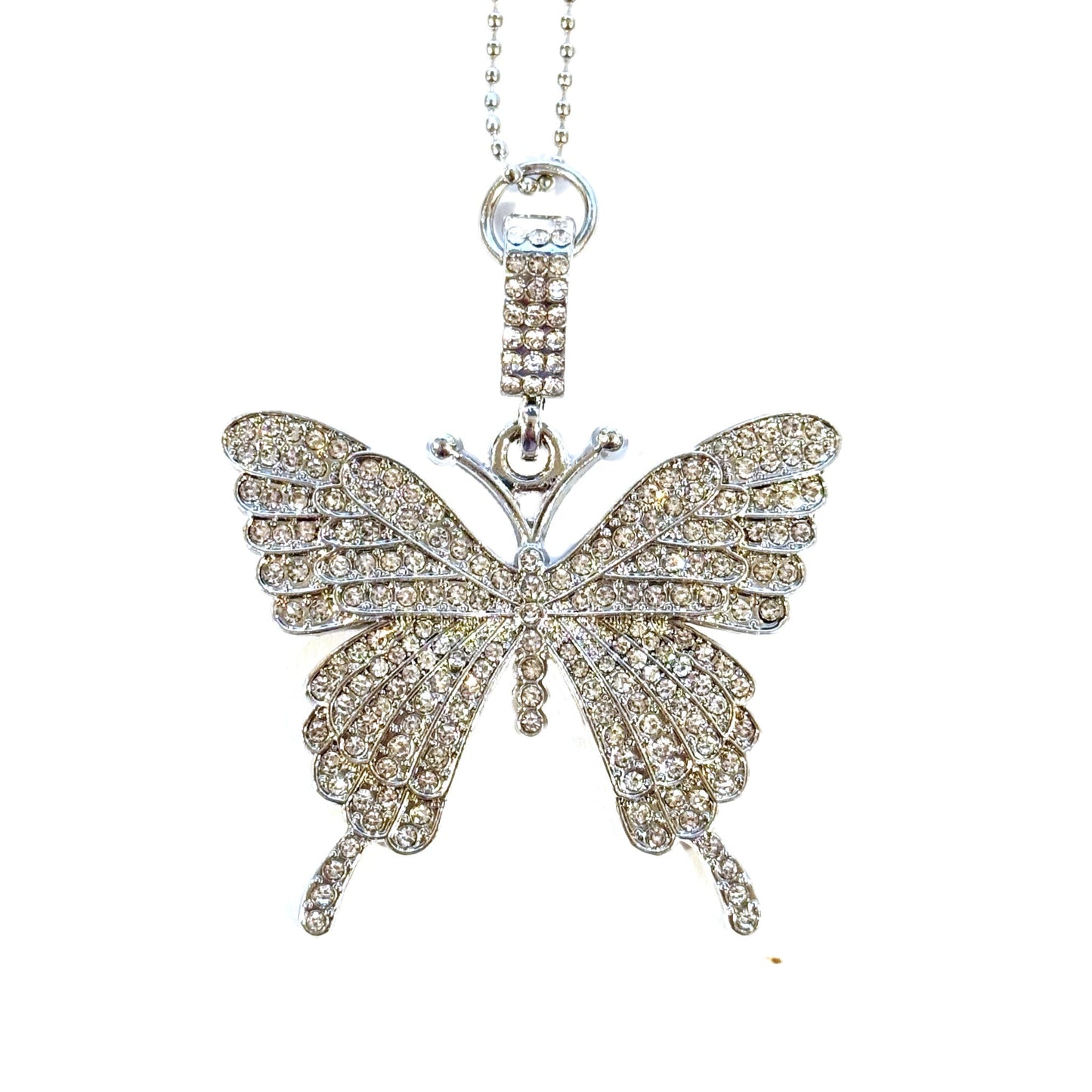 BLING BUTTERFLY Charm - Tumbler Handle Charm - The Nifty Little Finds - Charm - The Nifty Little Finds