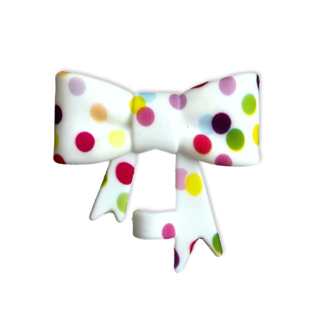 Celebration Confetti 3D Bow Straw Topper - The Nifty Little Finds - 3D Bow Straw Topper - The Nifty Little Finds