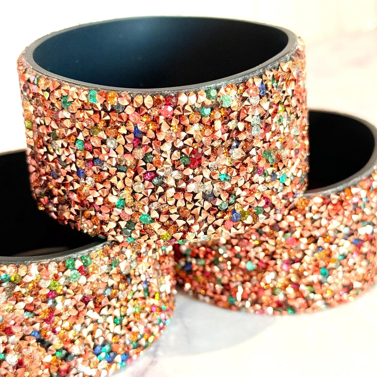 Rose Gold Rainbow Druzy BLING Boot - The Nifty Little Finds - Boot - The Nifty Little Finds