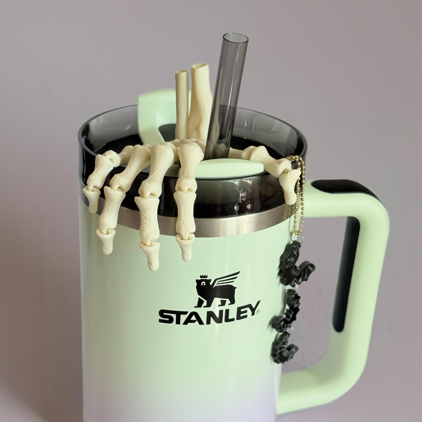 3D Skeleton Hand Charm - Tumbler Handle Charm - The Nifty Little Finds - Charm - The Nifty Little Finds