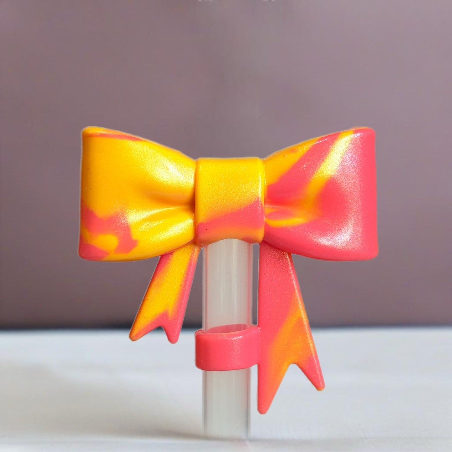 Sunrise 3D Bow Straw Topper - The Nifty Little Finds - 3D Bow Straw Topper - The Nifty Little Finds