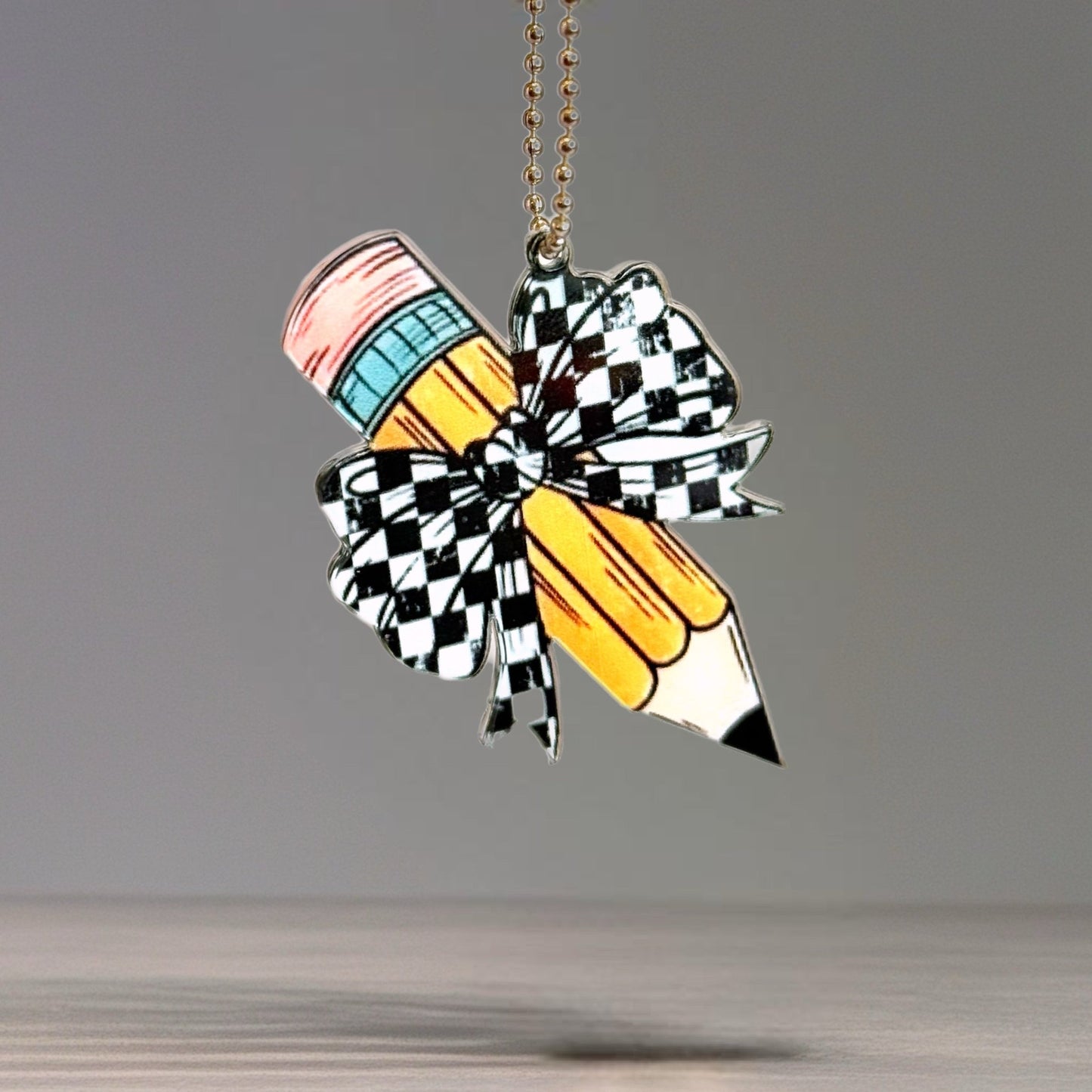 Pencil Me Pretty Charm - Tumbler Handle Charm - The Nifty Little Finds - Charm - The Nifty Little Finds