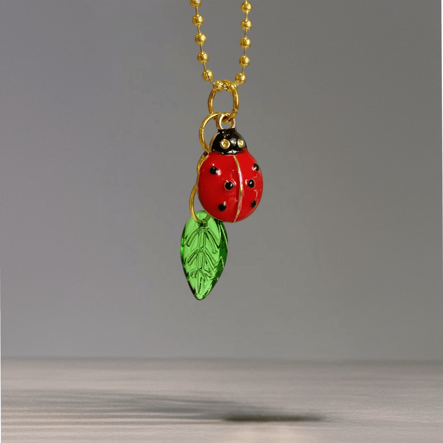 Lil’ Ladybug Charm - Tumbler Handle Charm - The Nifty Little Finds - Charm - The Nifty Little Finds