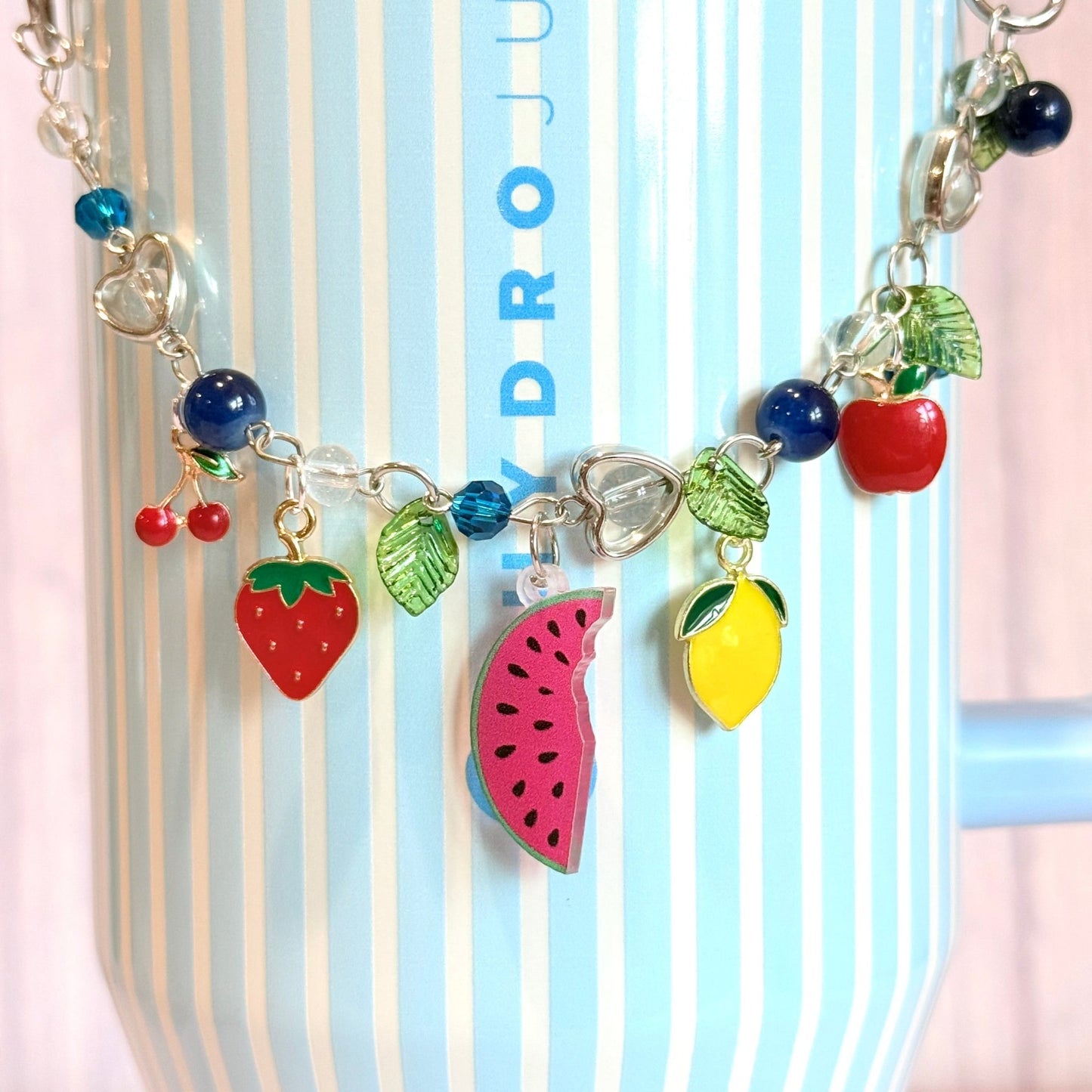 Fruity Deluxe Tumbler Charm Necklace - The Nifty Little Finds - Necklace - The Nifty Little Finds