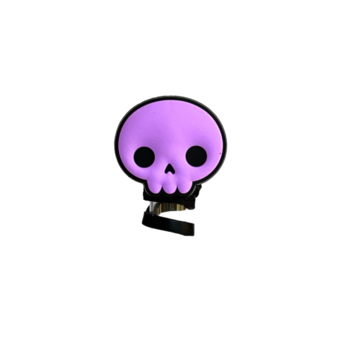 Purple Skull Straw Topper - The Nifty Little Finds - The Nifty Little Finds