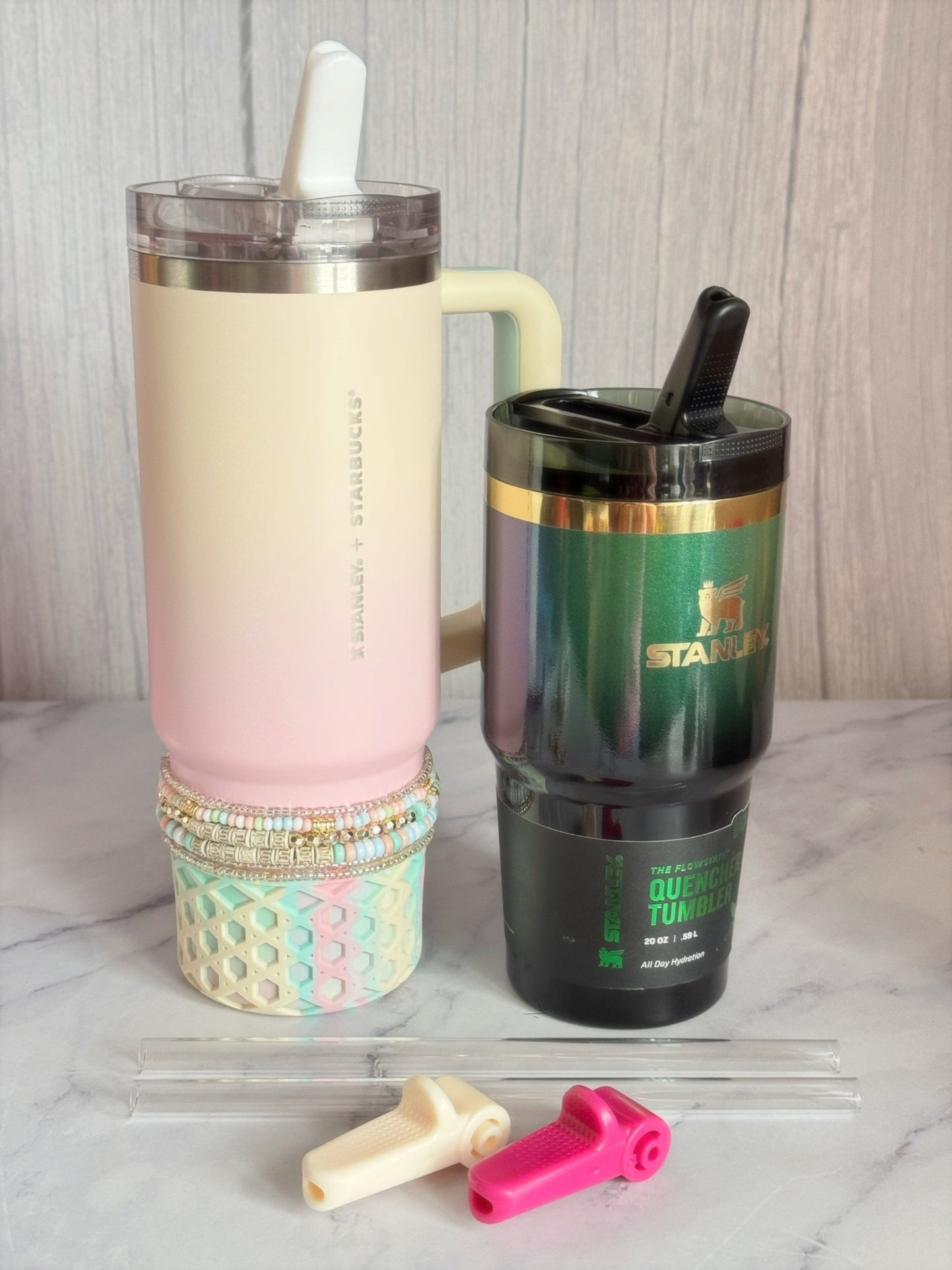 Leakproof Stanley 20-30oz Compatible Lid Set - The Nifty Little Finds - The Nifty Little Finds