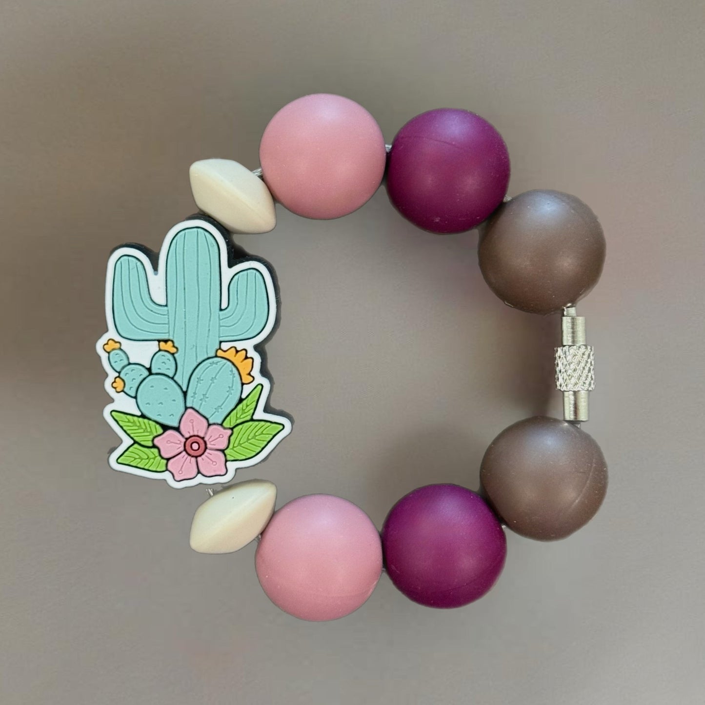 Desert Bloom Handle Bracelet - Tumbler Handle Charm - The Nifty Little Finds - Charm - The Nifty Little Finds
