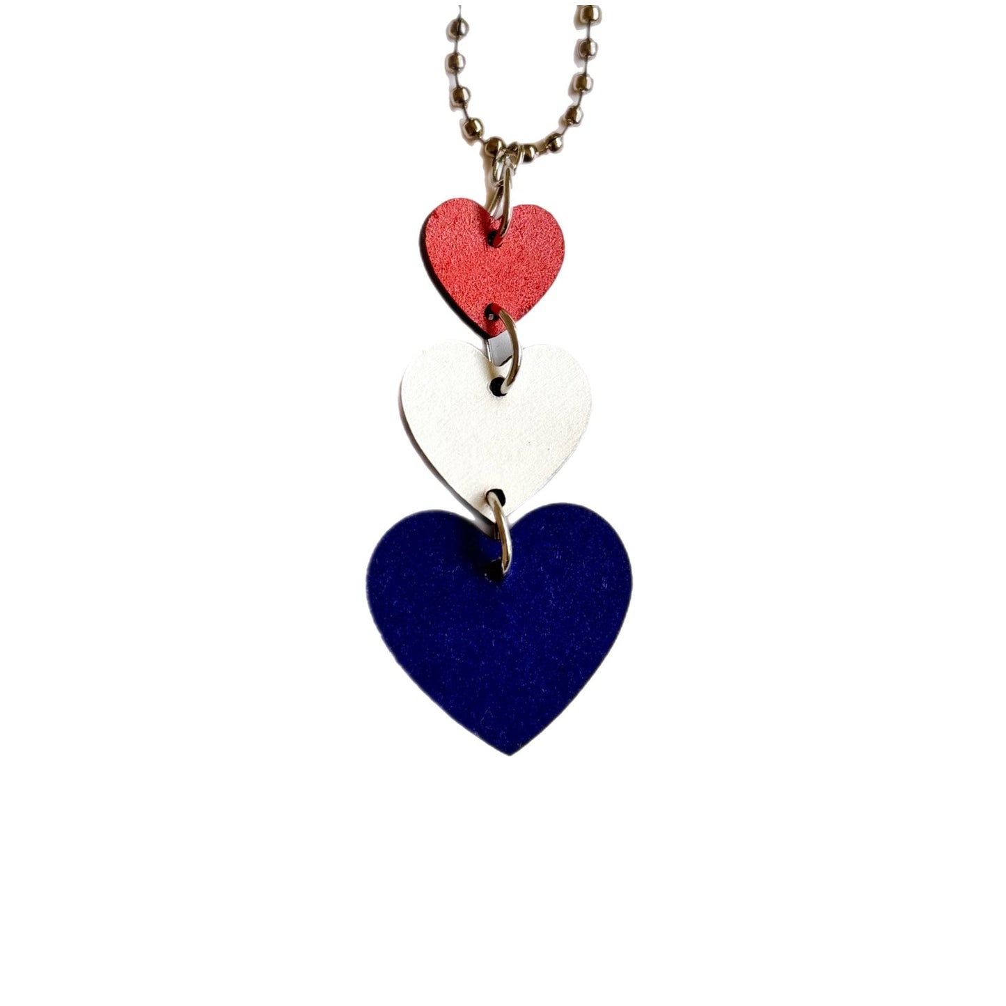 Triple Heart Charm - Tumbler Handle Charm - The Nifty Little Finds - Charm - The Nifty Little Finds