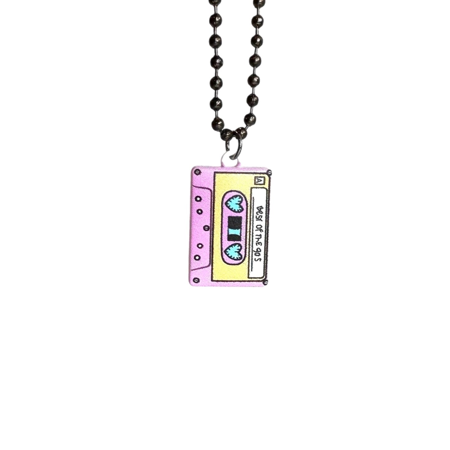 CASSETTE Charm - Tumbler Handle Charm - The Nifty Little Finds - Charm - The Nifty Little Finds