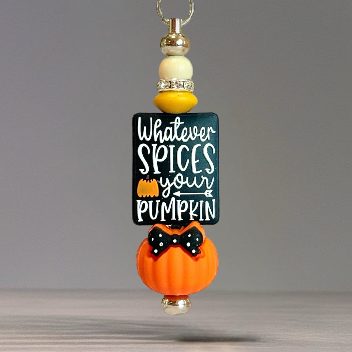 Whatever Spices Your Pumpkin Bar Charm - Tumbler Handle Charm - The Nifty Little Finds - Charm - The Nifty Little Finds