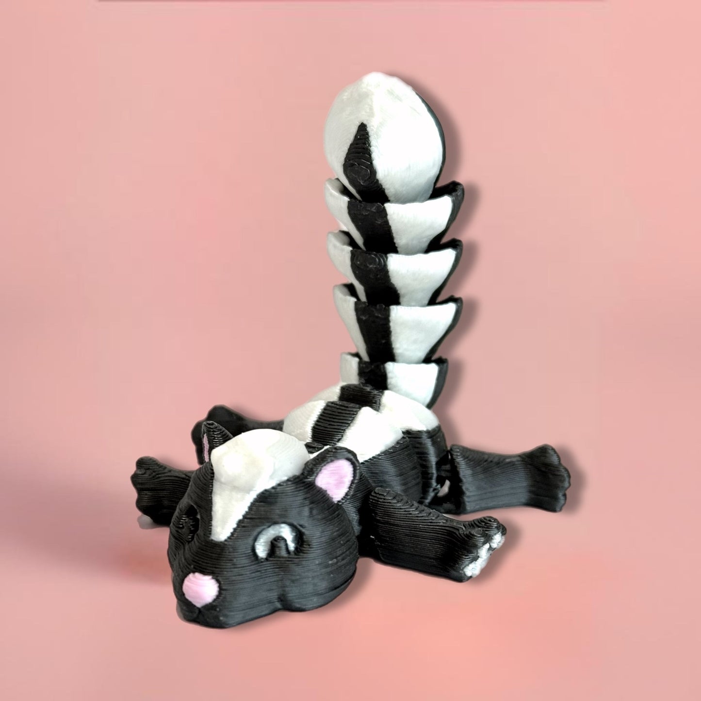 Spunky Skunky 3D Deluxe Charm - Tumbler Handle Charm - The Nifty Little Finds - Charm - The Nifty Little Finds