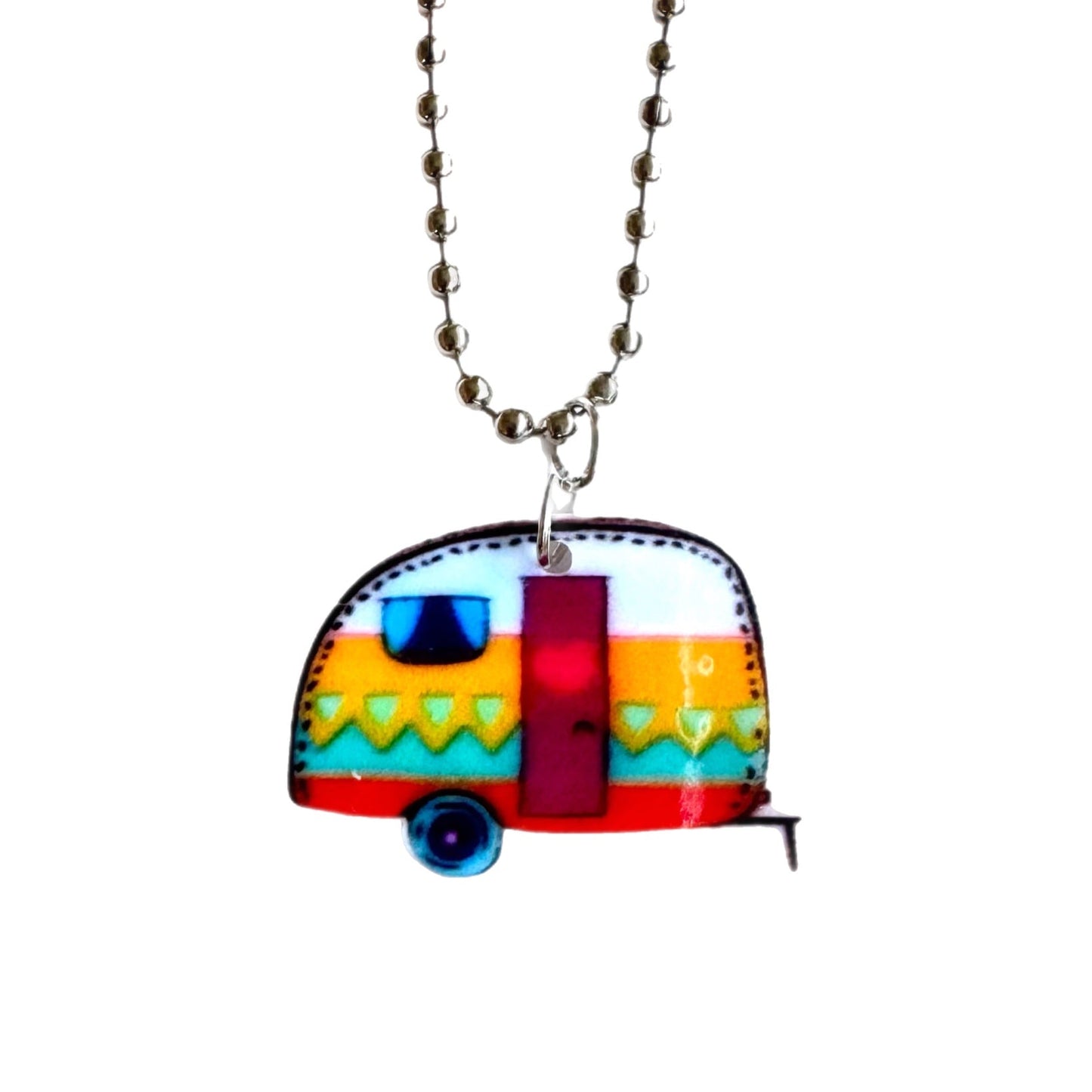 Camper Charm - Tumbler Handle Charm - The Nifty Little Finds - Charm - The Nifty Little Finds