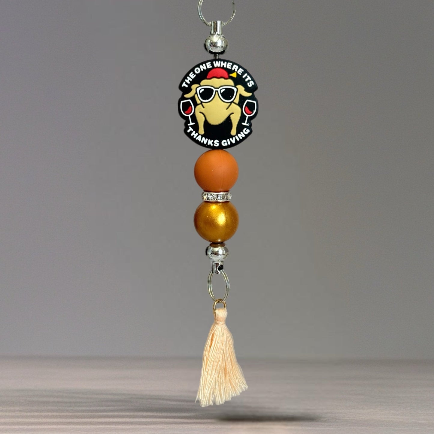 Thanksgiving Bar Charm - Tumbler Handle Charm - The Nifty Little Finds - Charm - The Nifty Little Finds
