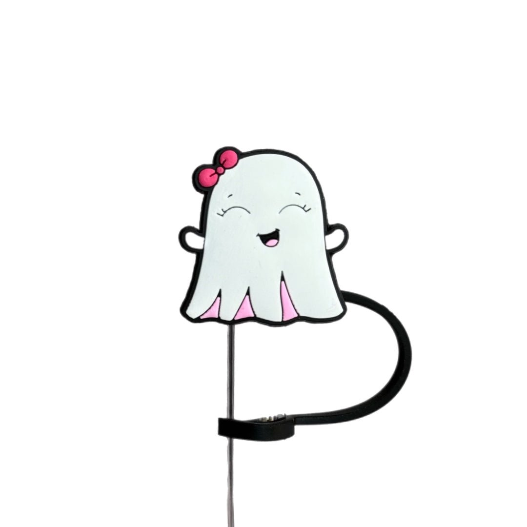 Cutie Ghost Straw Topper - The Nifty Little Finds - The Nifty Little Finds