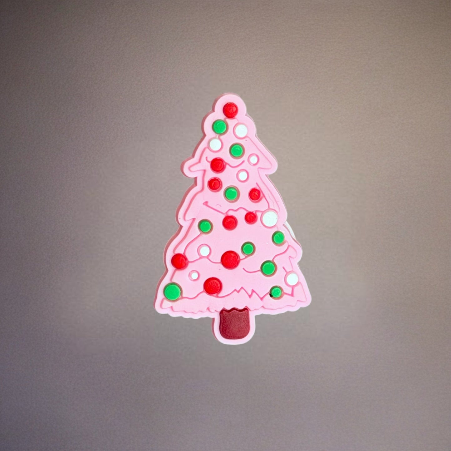 Pink Christmas Tree Silicone Tumbler Magnet - The Nifty Little Finds - The Nifty Little Finds