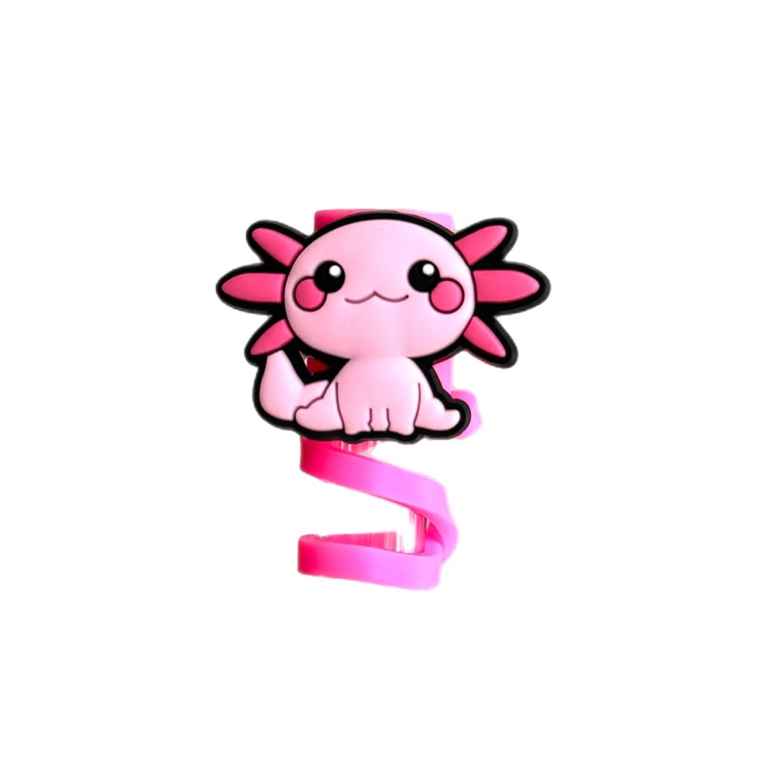 Axolotl Straw Topper - The Nifty Little Finds - The Nifty Little Finds