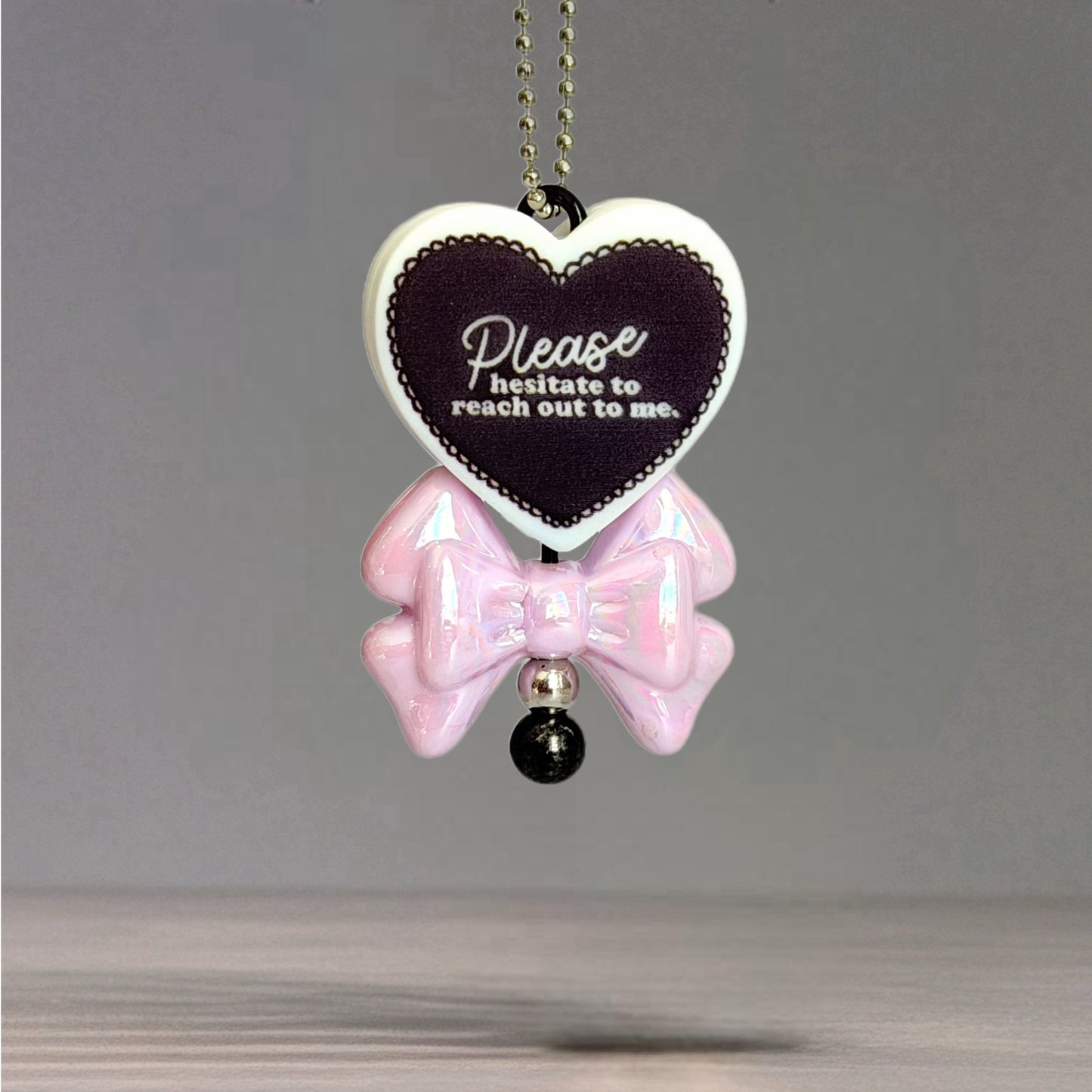 Please Hesitate Mini Bar Charm - Tumbler Handle Charm - The Nifty Little Finds - Charm - The Nifty Little Finds