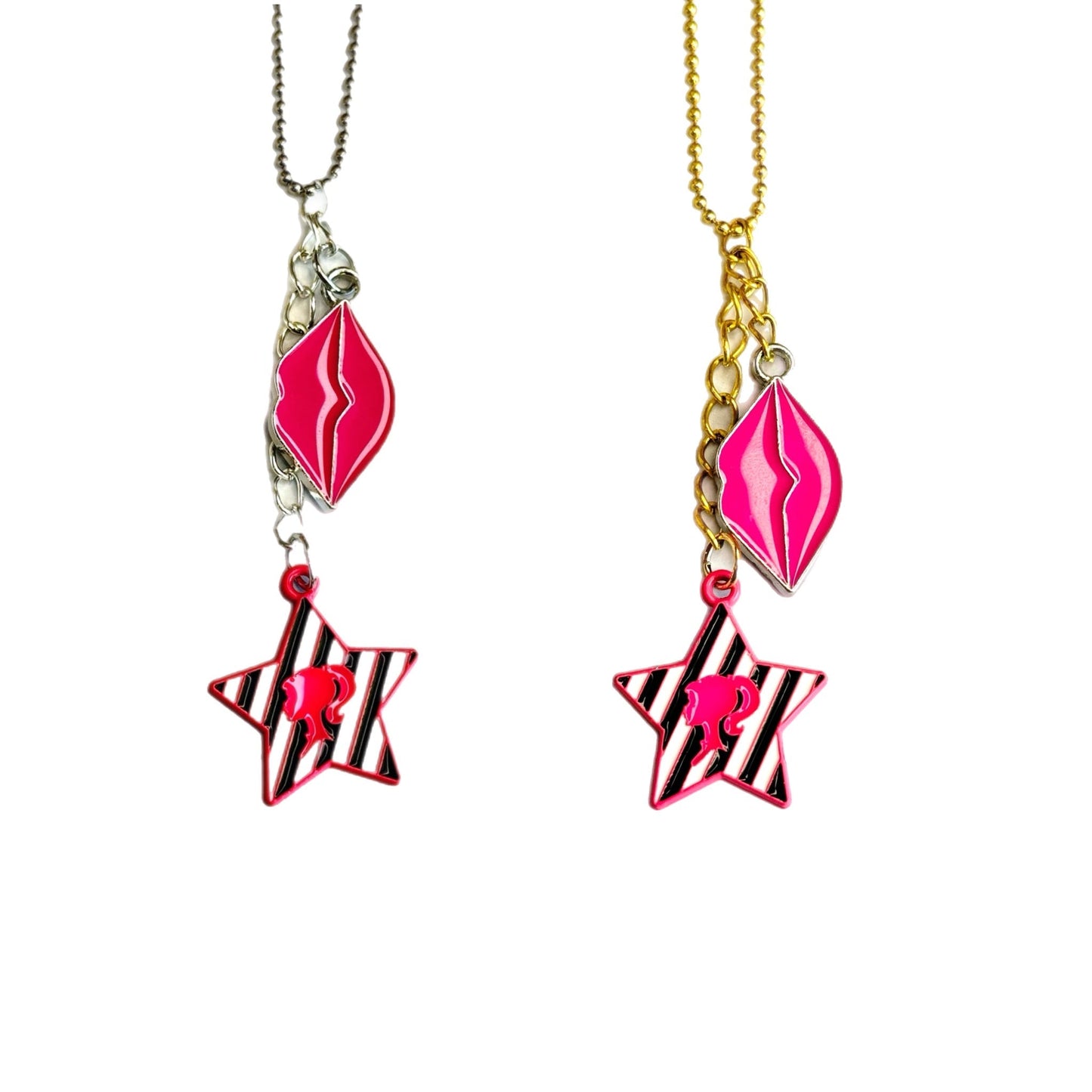 Malibu Girl Makeup Charms - Tumbler Handle Charm - The Nifty Little Finds - Charm - The Nifty Little Finds