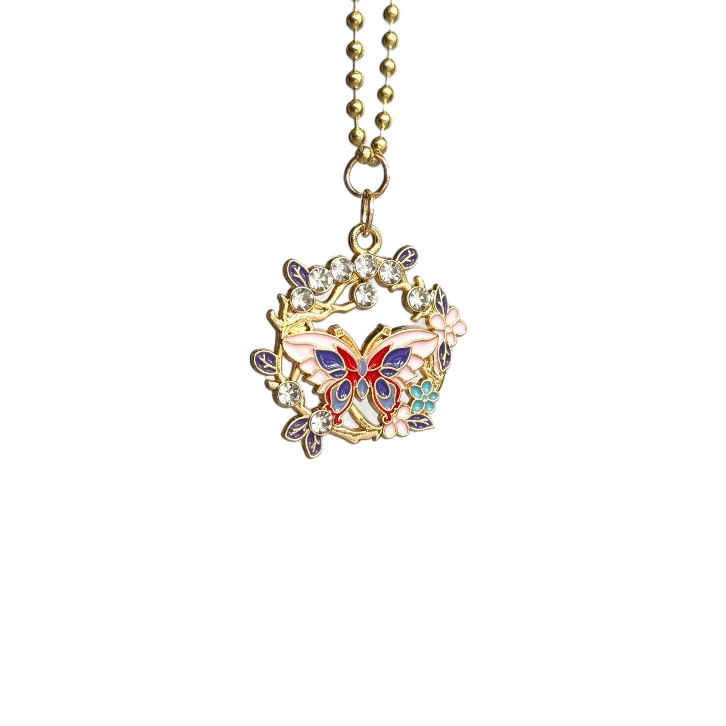 Coquette Butterfy Charm - Tumbler Handle Charm - The Nifty Little Finds - Charm - The Nifty Little Finds