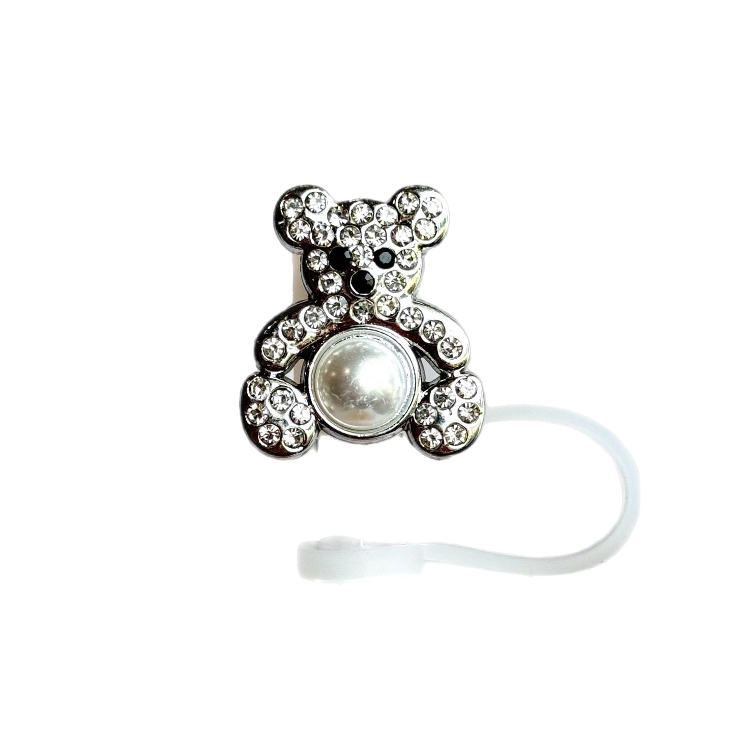 BLING BEAR Straw Toppers - The Nifty Little Finds - Deluxe Straw Topper - The Nifty Little Finds