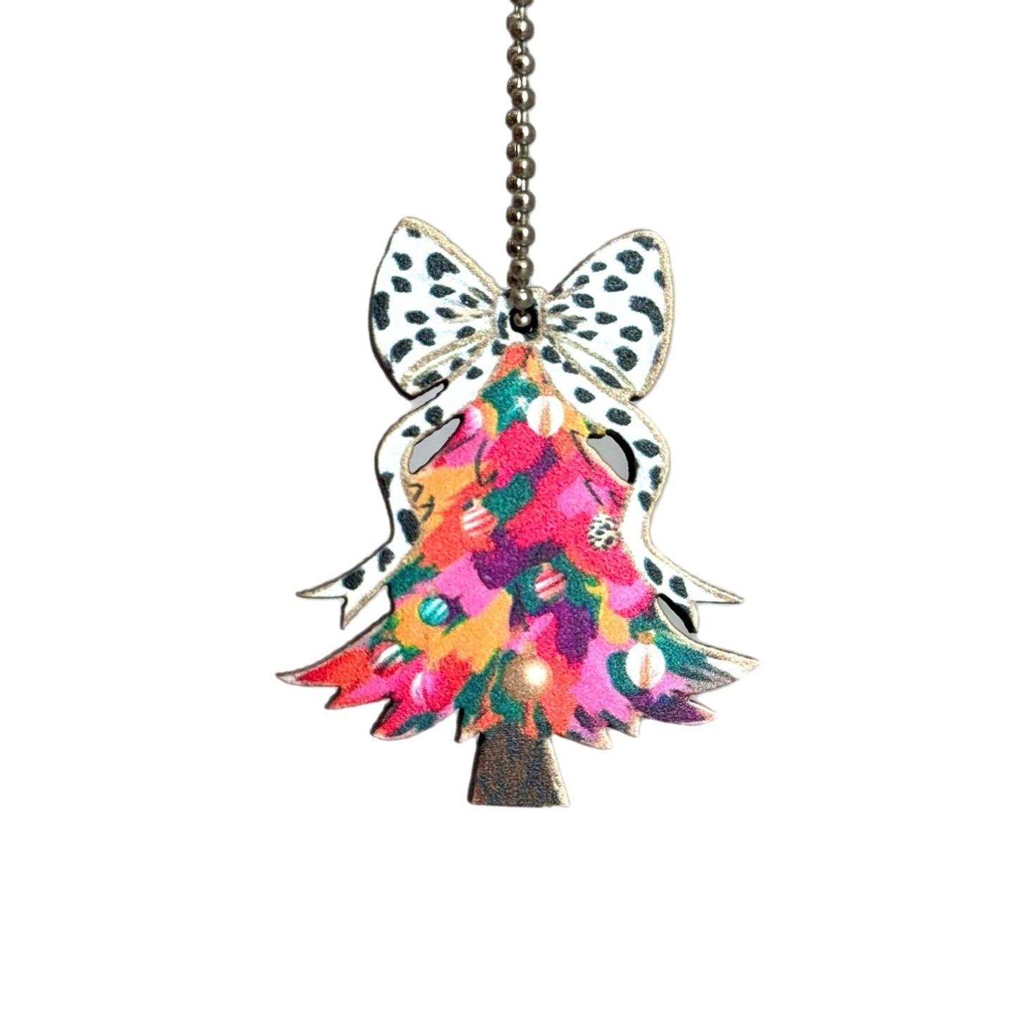 Dots Christmas Tree Charm - Tumbler Handle Charm - The Nifty Little Finds - Charm - The Nifty Little Finds