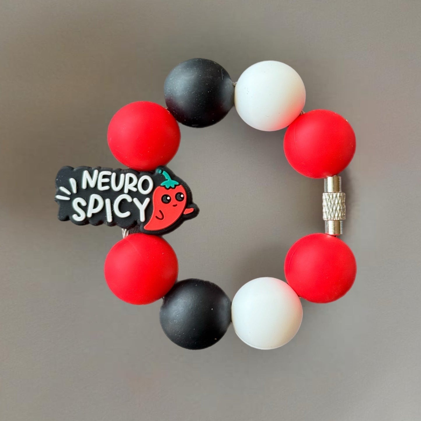 NEURO SPICY Charm - Tumbler Handle Charm - The Nifty Little Finds - Charm - The Nifty Little Finds