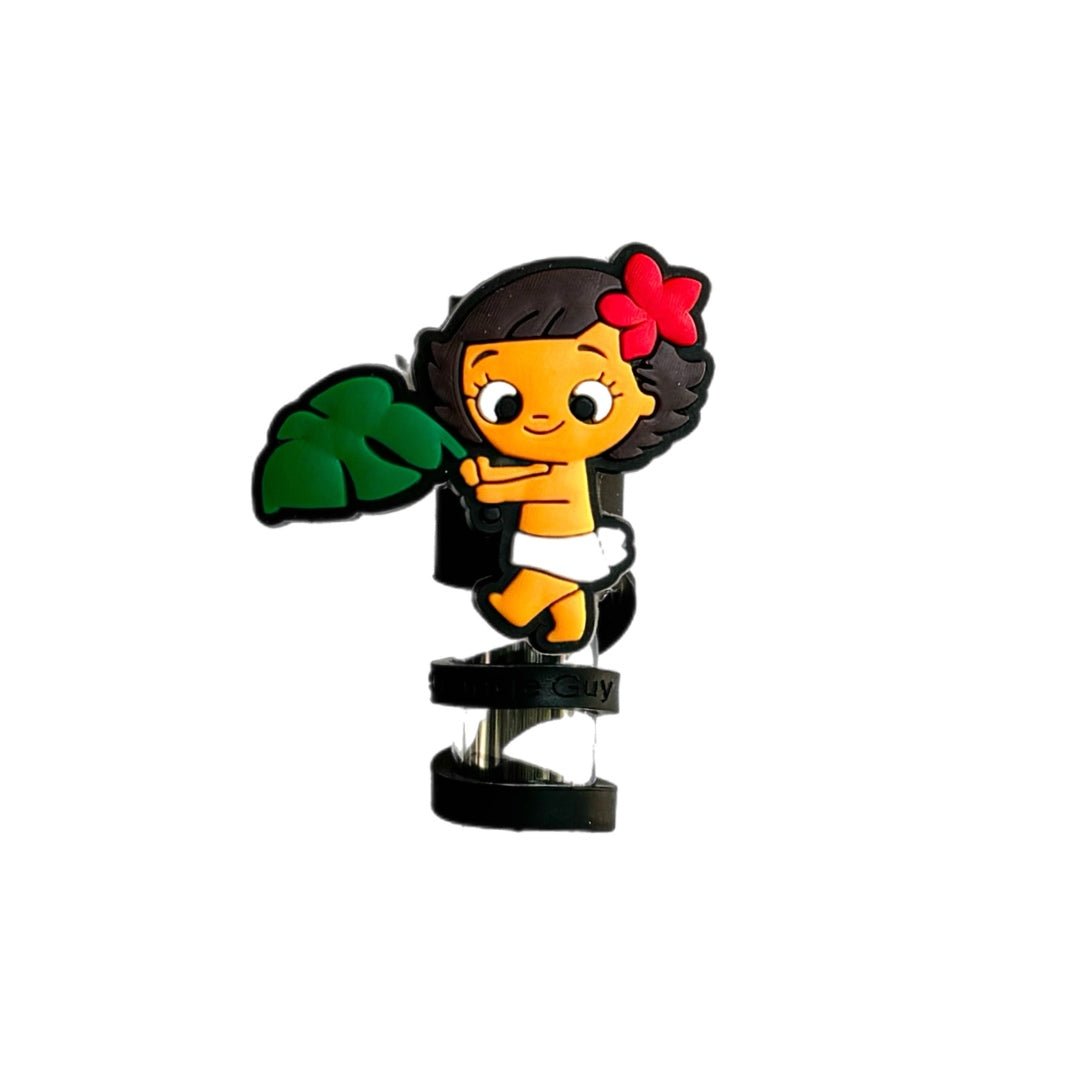 Island Girl Straw Topper - The Nifty Little Finds - The Nifty Little Finds