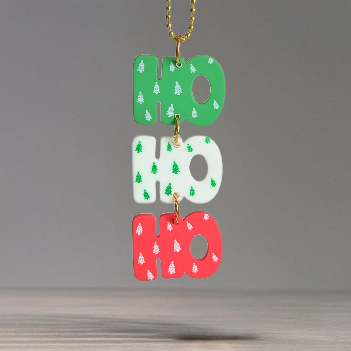 HO HO HO Charm - Tumbler Handle Charm - The Nifty Little Finds - Charm - The Nifty Little Finds
