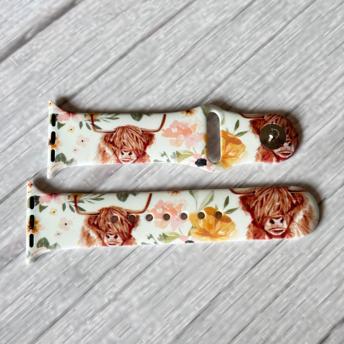 Apple Watch Band - HIGHLAND COW - The Nifty Little Finds - The Nifty Little Finds