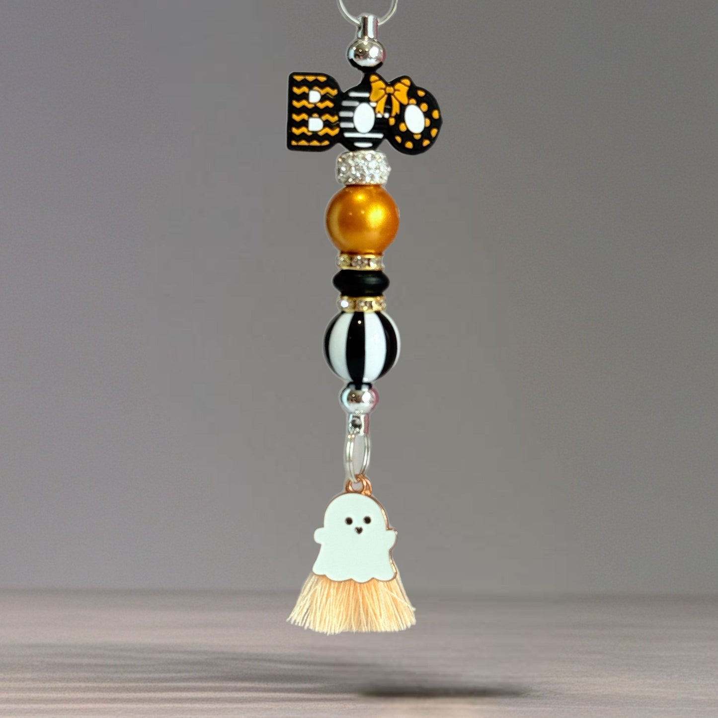 Boo Ghost Bar Charm - Tumbler Handle Charm - The Nifty Little Finds - Charm - The Nifty Little Finds