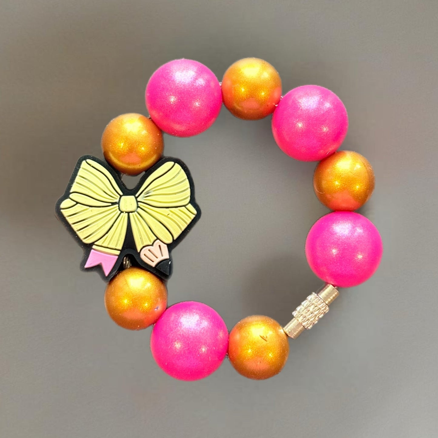 Coquette Pencil Charm - Tumbler Handle Charm - The Nifty Little Finds - Charm - The Nifty Little Finds