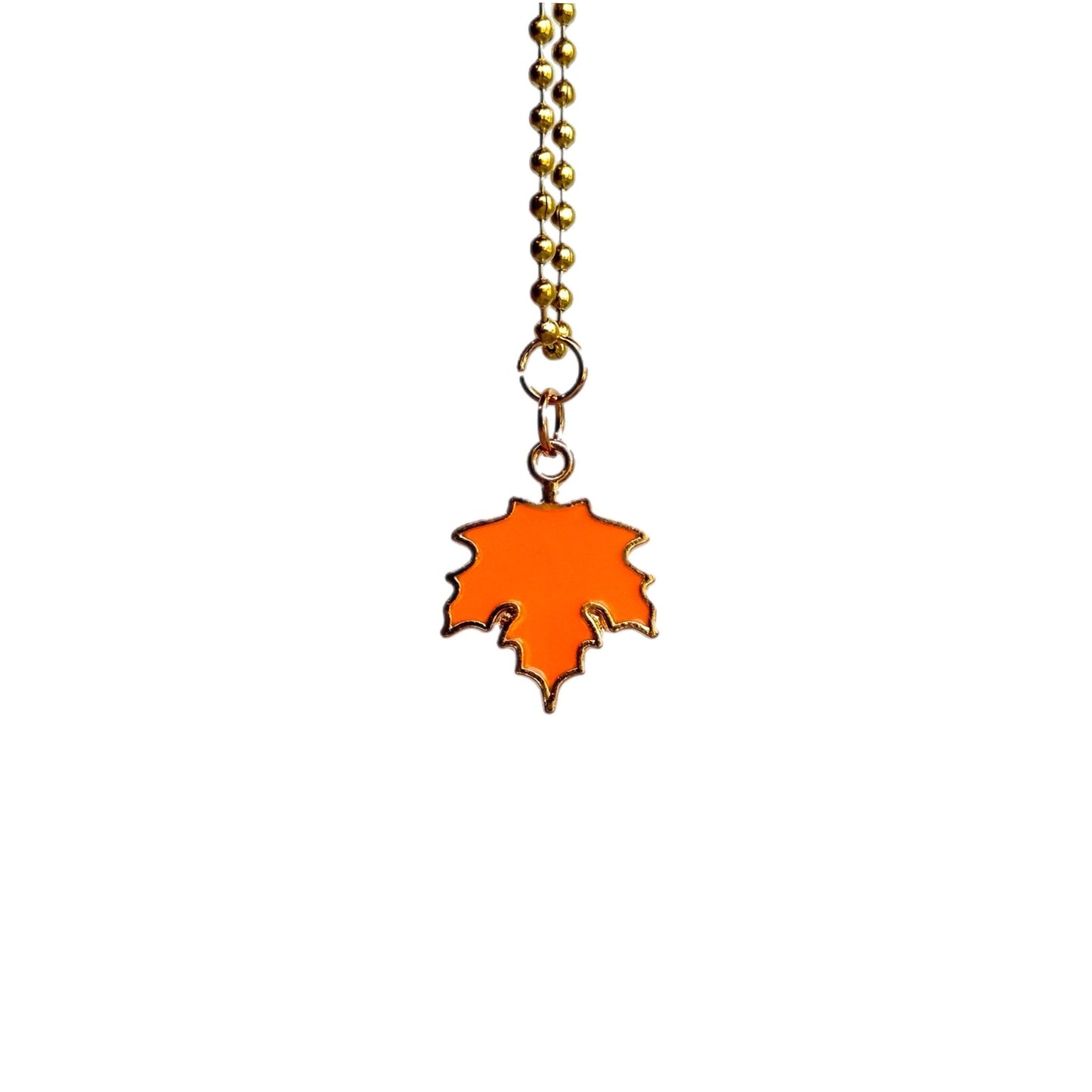 MAPLE LEAF Charms - Tumbler Handle Charm - The Nifty Little Finds - Charm - The Nifty Little Finds