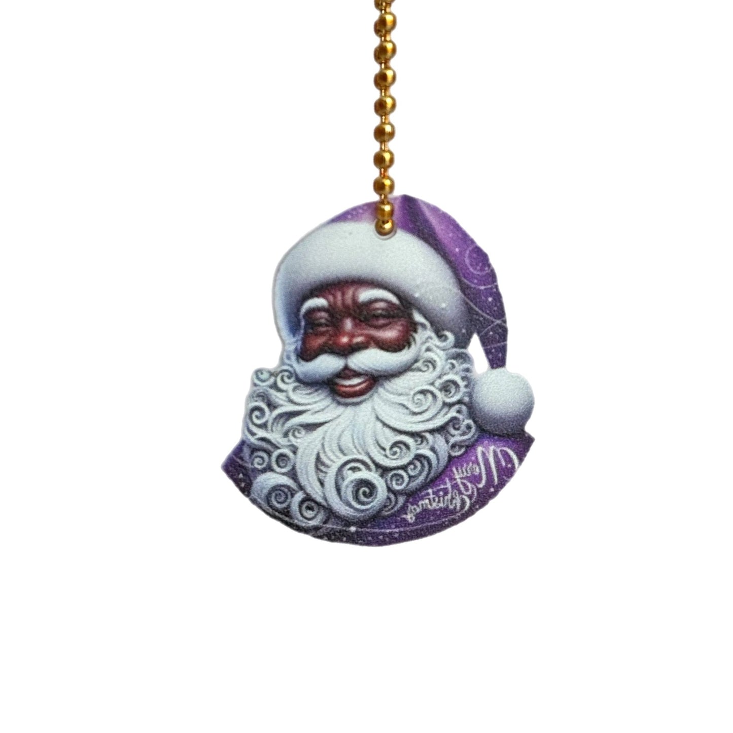 Vintage Santa Charm- Tumbler Handle Charm - The Nifty Little Finds - Charm - The Nifty Little Finds