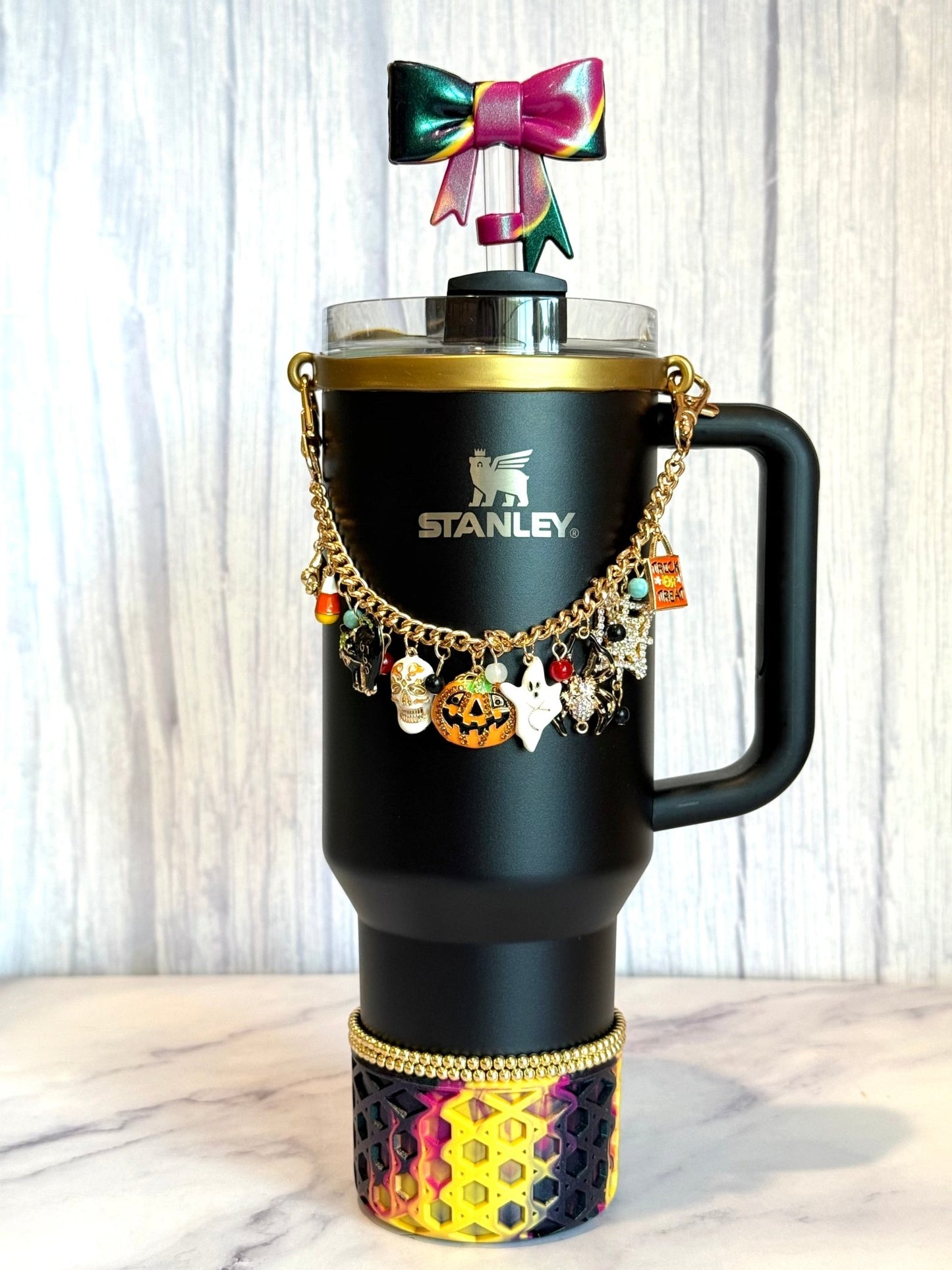 Halloween Deluxe Tumbler Charm Necklace - The Nifty Little Finds - Necklace - The Nifty Little Finds
