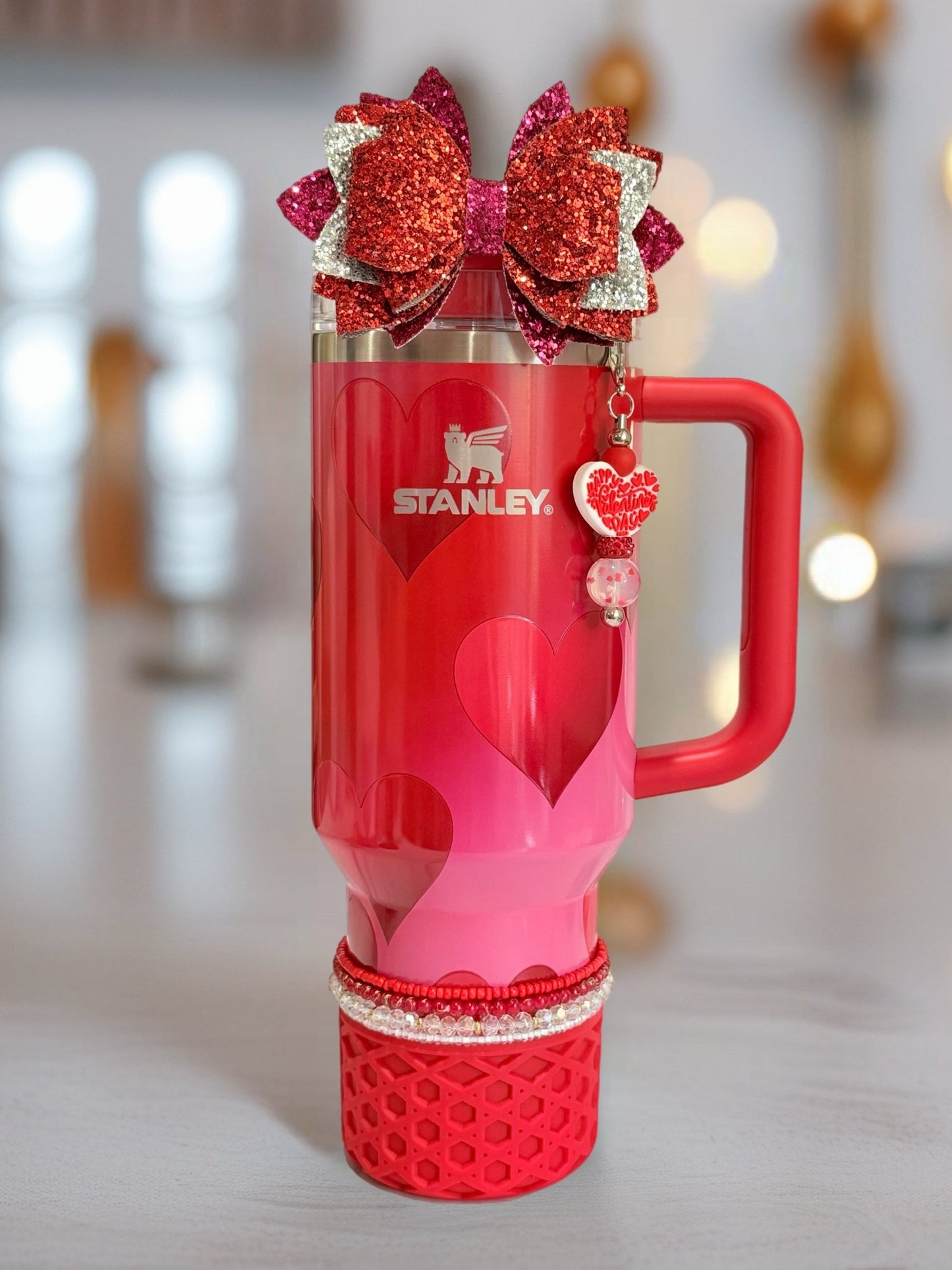 Valentines Charm - Tumbler Handle Charm - The Nifty Little Finds - Charm - The Nifty Little Finds