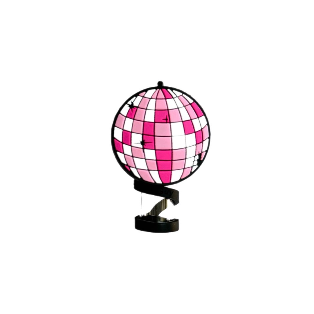 Pink Disco Ball Straw Topper - The Nifty Little Finds - The Nifty Little Finds