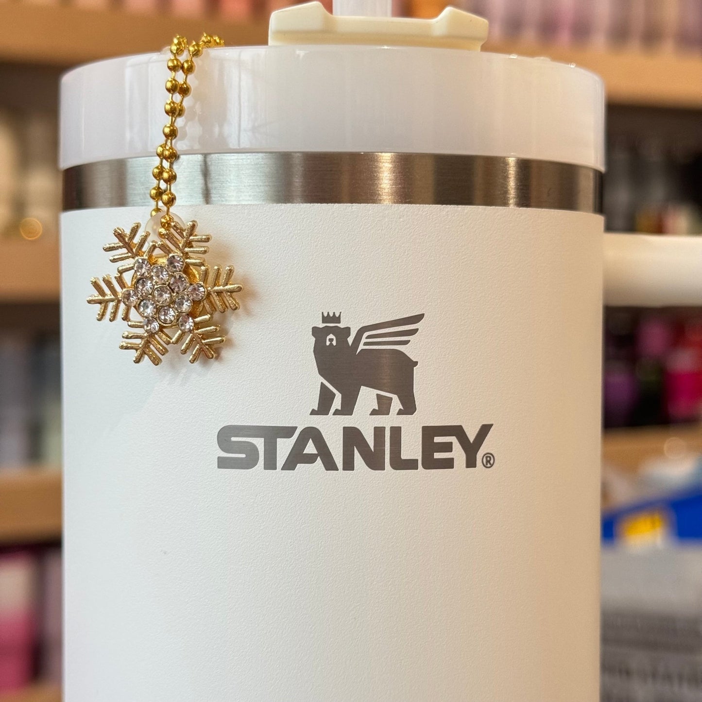 Metal Snowflake Charm - Tumbler Handle Charm - The Nifty Little Finds - Charm - The Nifty Little Finds
