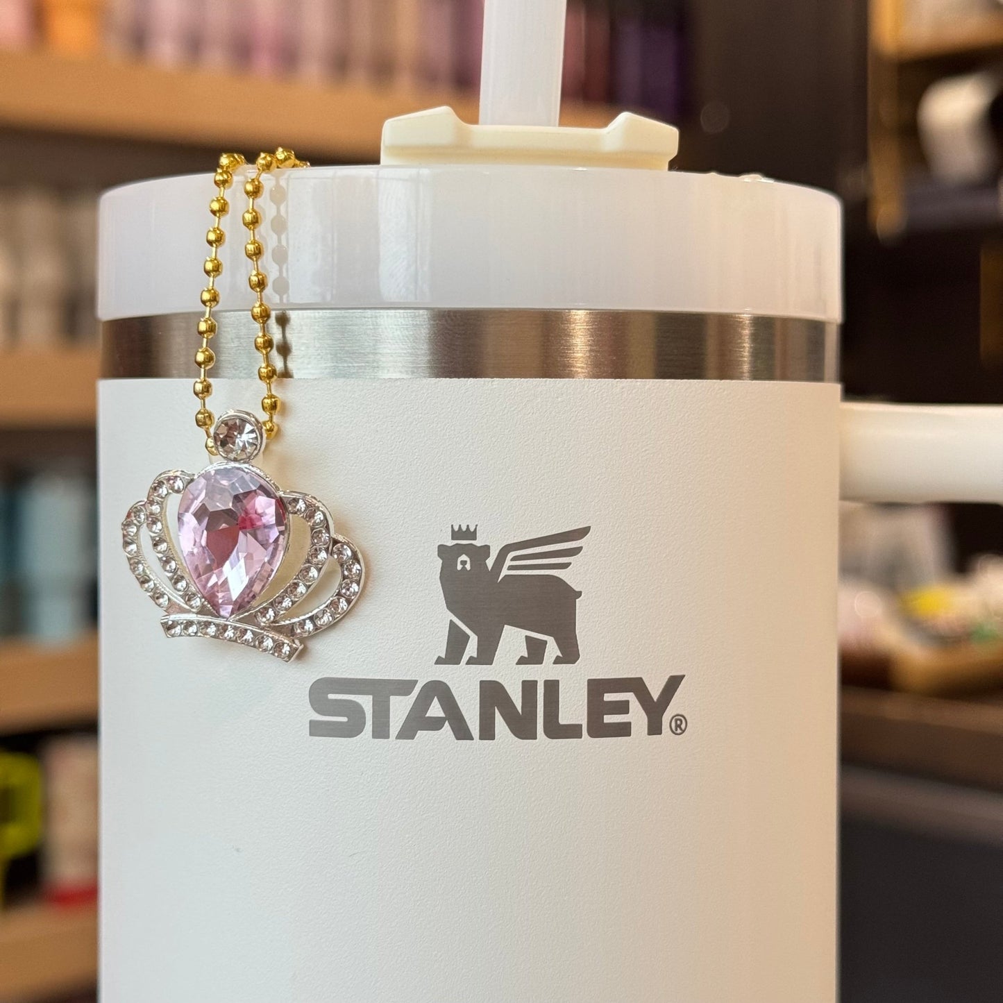 Glinda Crown Charm - Tumbler Handle Charm - The Nifty Little Finds - Charm - The Nifty Little Finds