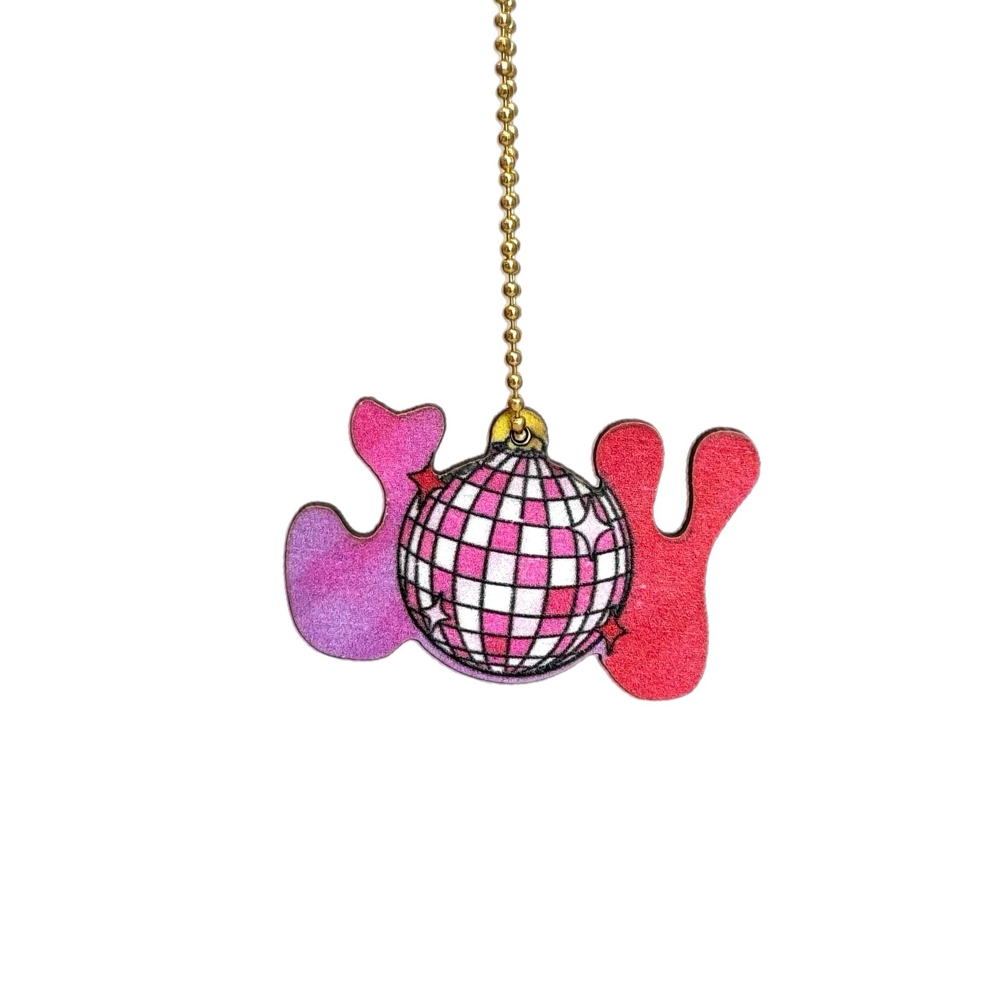 JOY Charm - Tumbler Handle Charm - The Nifty Little Finds - Charm - The Nifty Little Finds