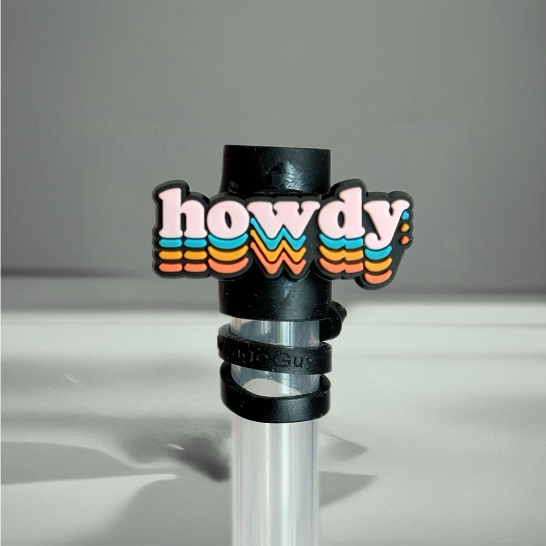 Howdy Straw Topper - The Nifty Little Finds - The Nifty Little Finds