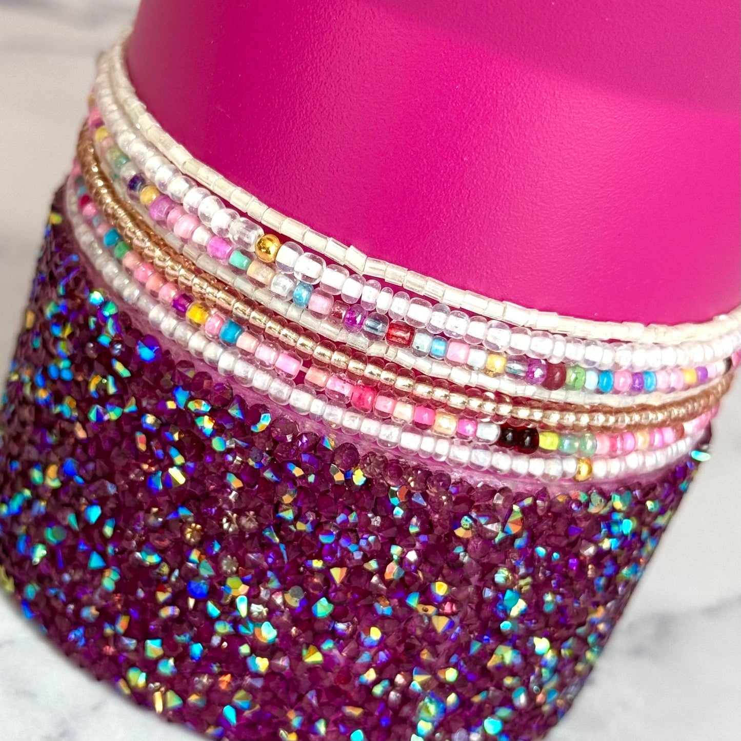 Berry Pop Tumbler Bracelet Stack -fits 30-40oz - The Nifty Little Finds - Bracelet - The Nifty Little Finds