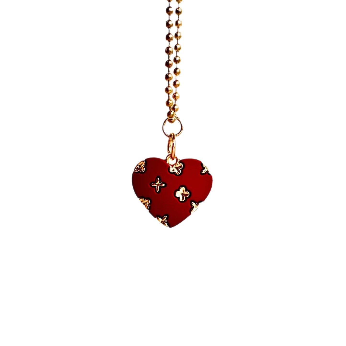 Bougie Heart Charm - Tumbler Handle Charm - The Nifty Little Finds - Charm - The Nifty Little Finds