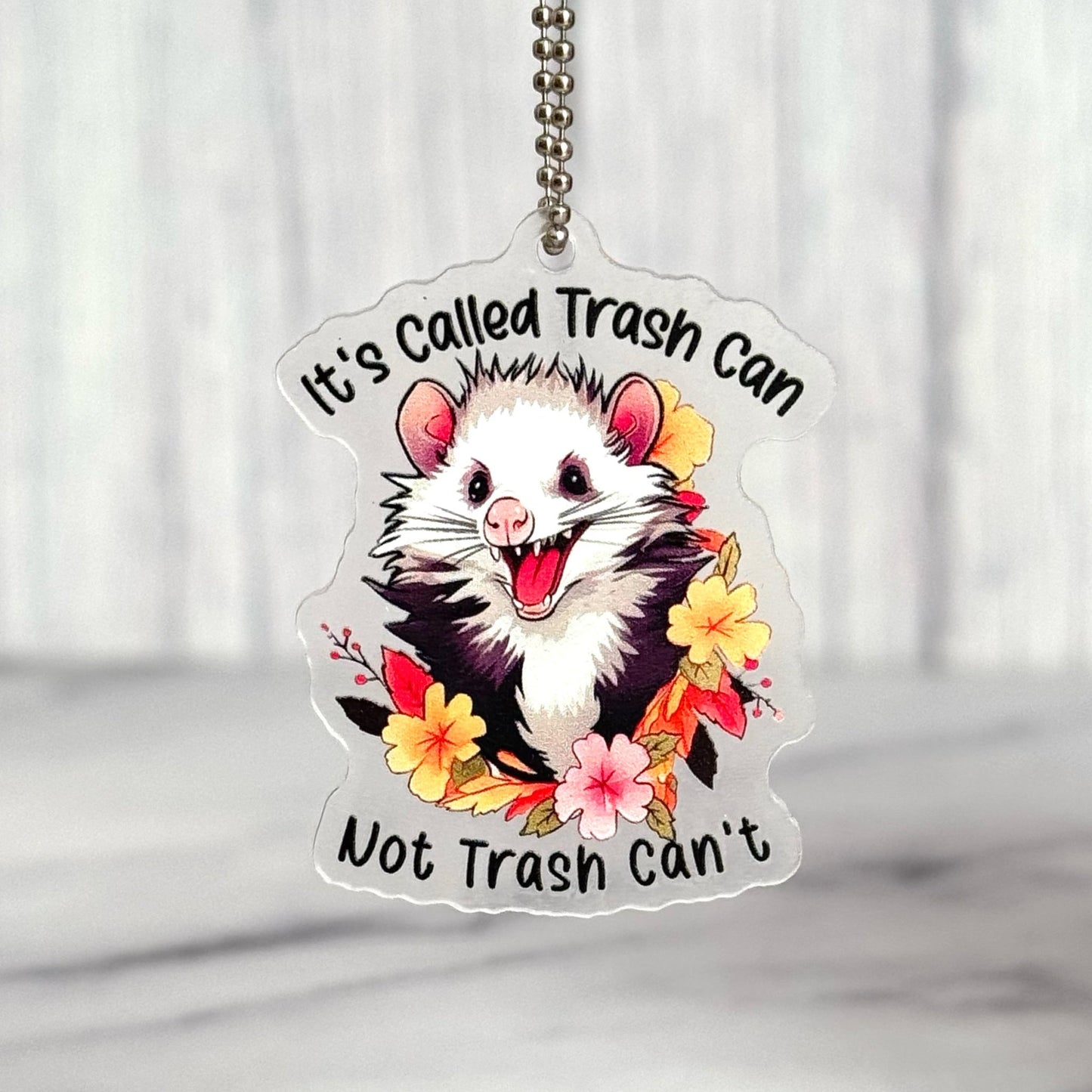 Opossum Charm - Tumbler Handle Charm - The Nifty Little Finds - Charm - The Nifty Little Finds