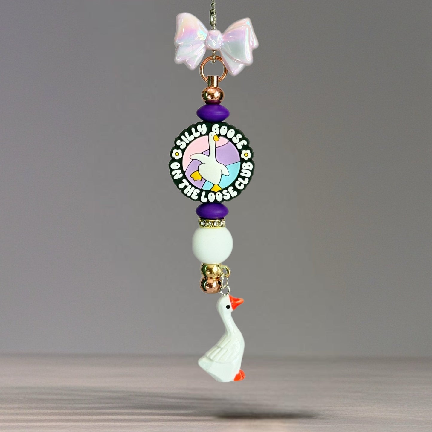 Silly Goose Charm - Tumbler Handle Charm - The Nifty Little Finds - Charm - The Nifty Little Finds