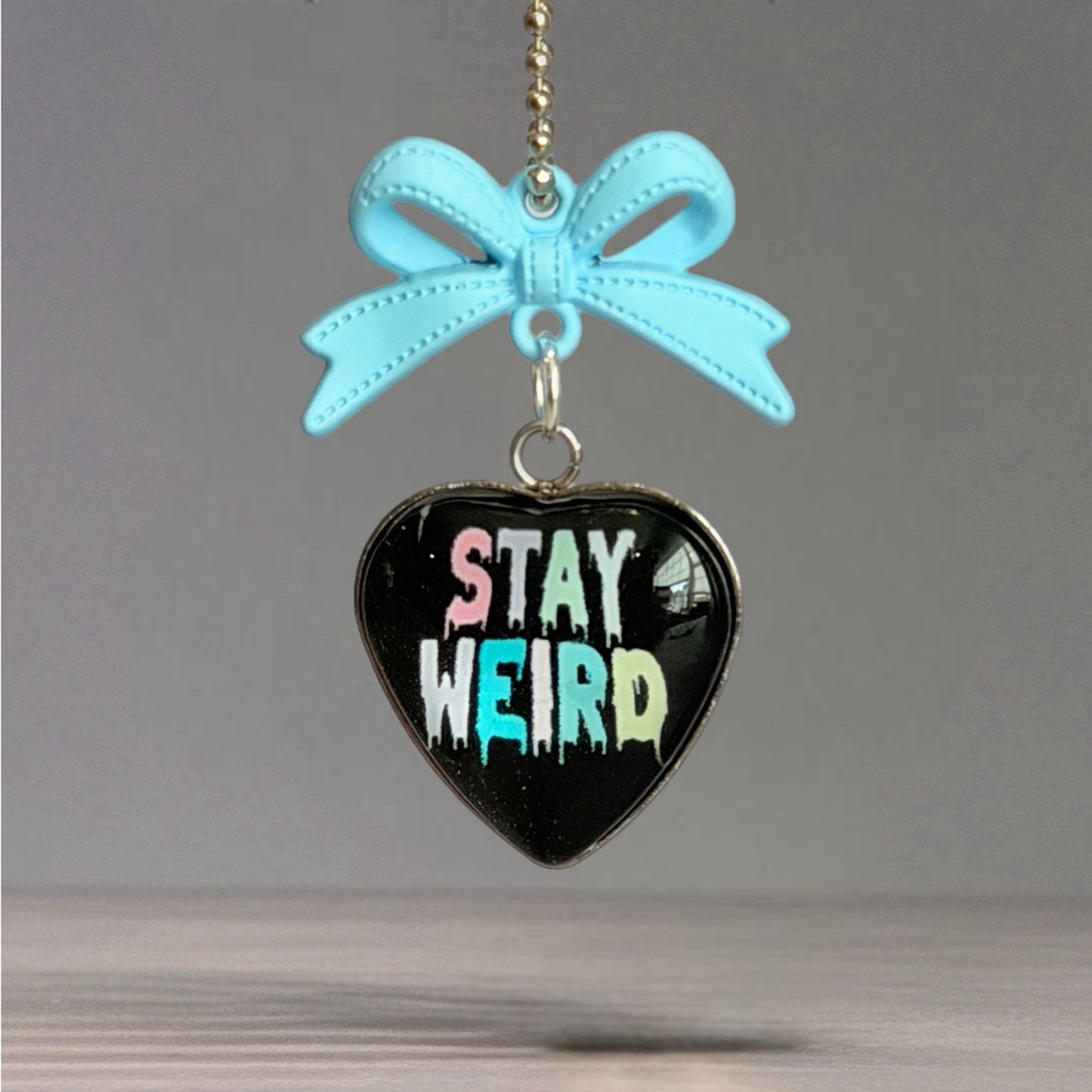 Stay Weird Charm - Tumbler Handle Charm - The Nifty Little Finds - Charm - The Nifty Little Finds