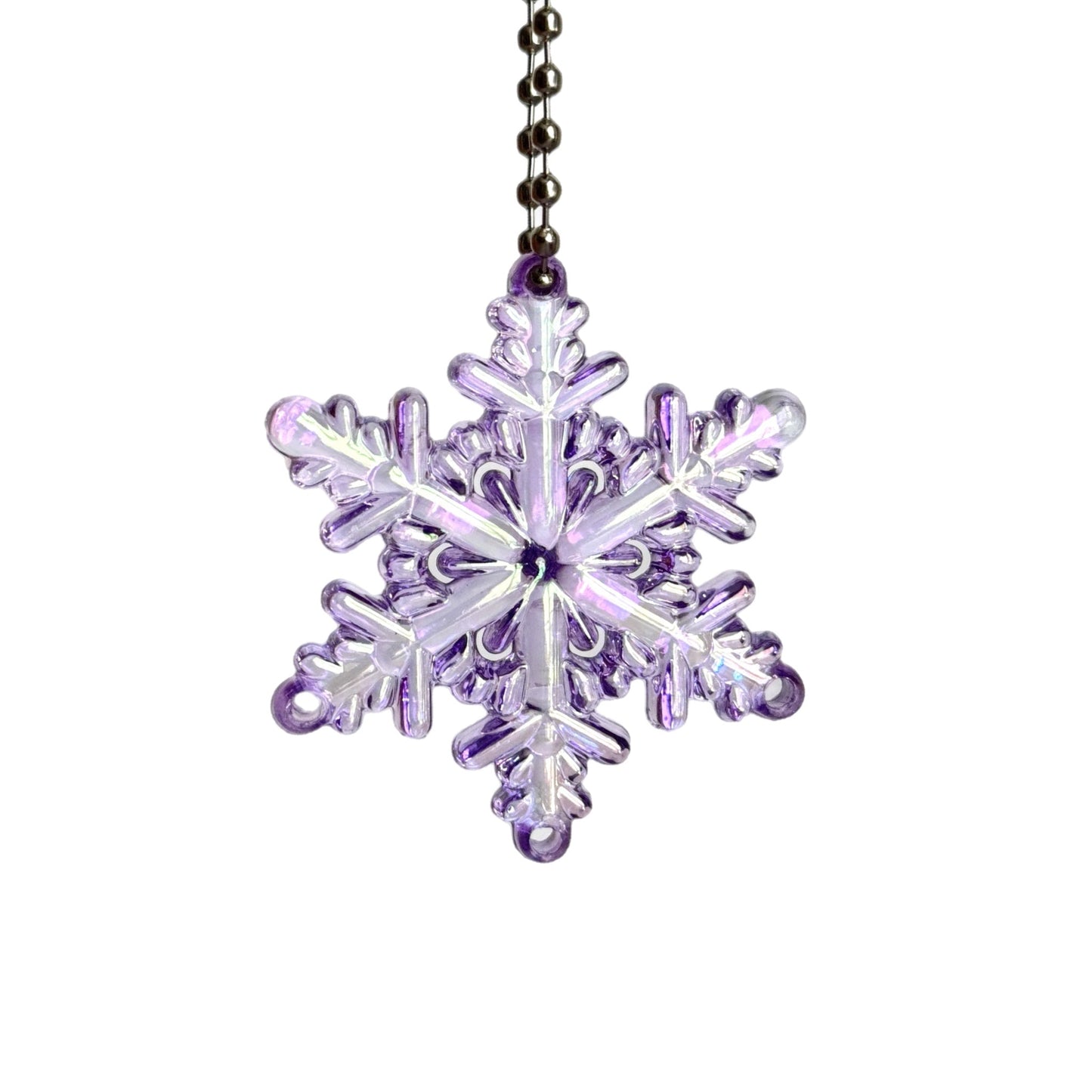 Translucent Snowflake Charms - Tumbler Handle Charm - The Nifty Little Finds - Charm - The Nifty Little Finds