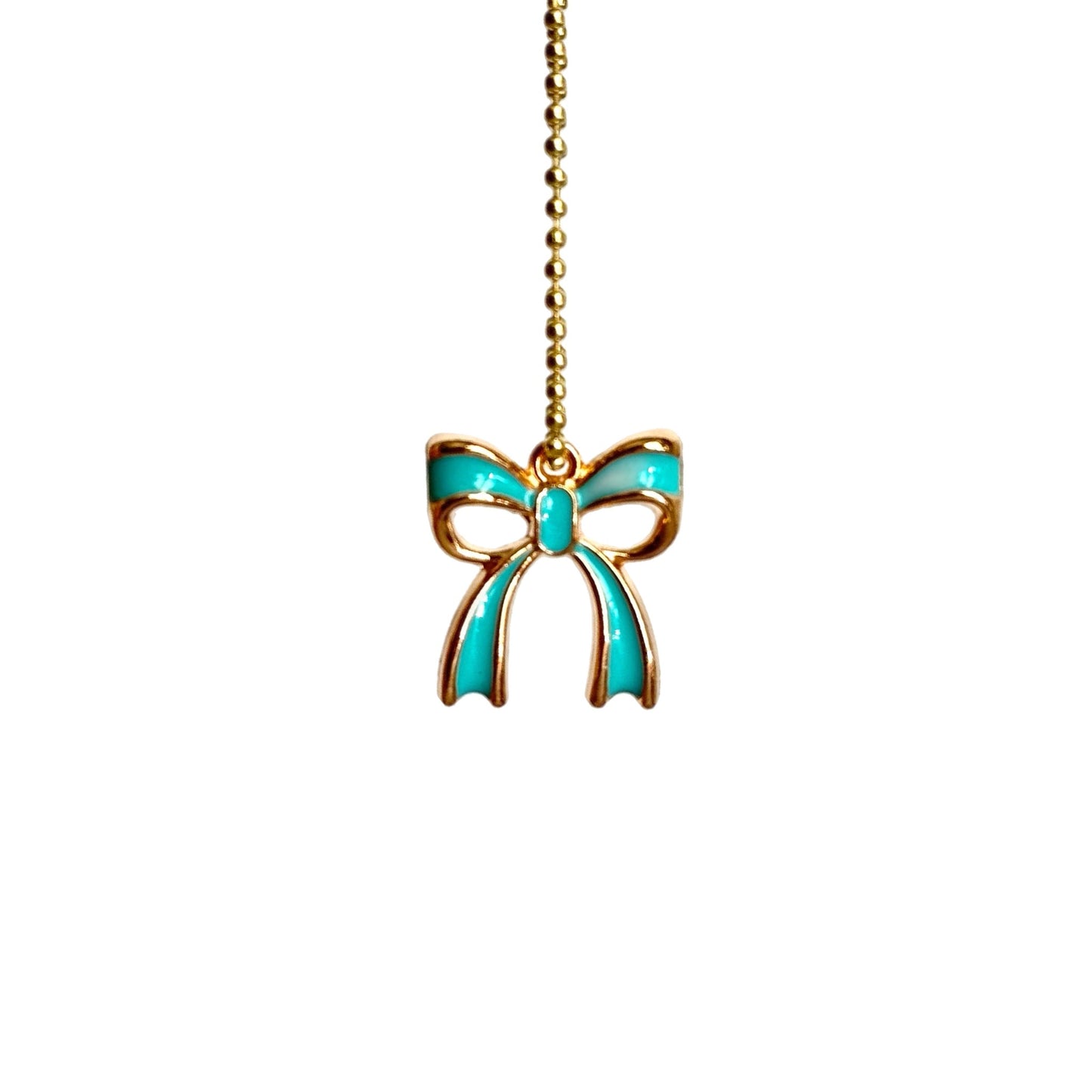 DAINTY BOW Charm - Tumbler Handle Charm - The Nifty Little Finds - Charm - The Nifty Little Finds