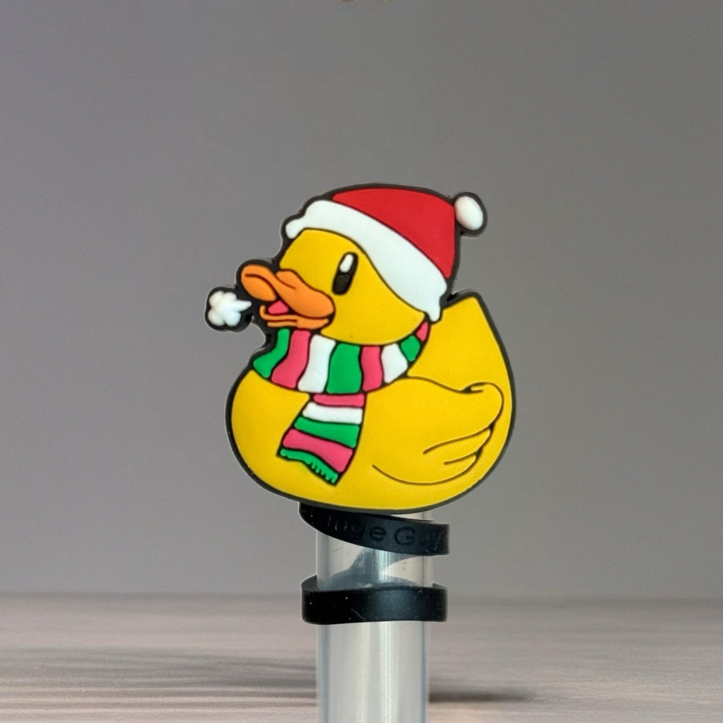 Merry Duckmas Straw Topper - The Nifty Little Finds - The Nifty Little Finds